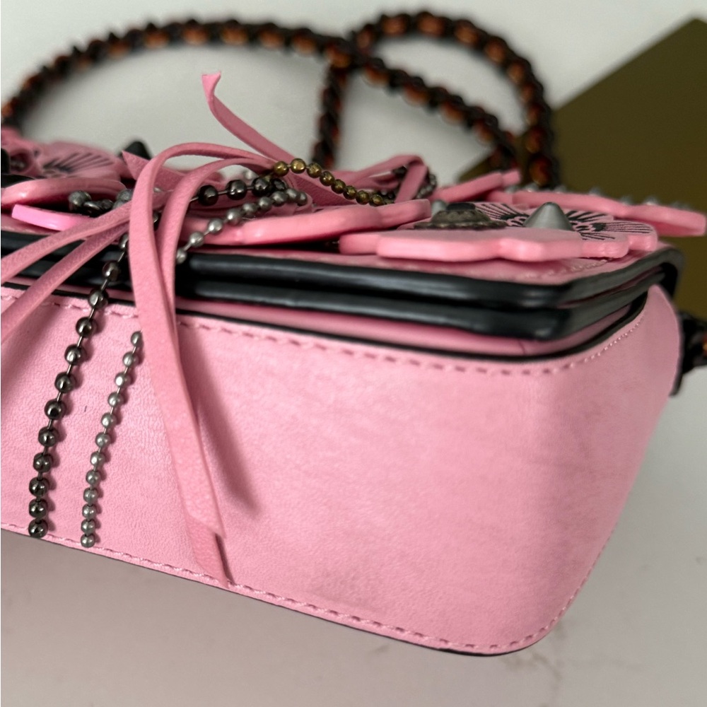 COACH 1941 Wild Tea Rose Dinky Petal Pink ~ EUC - Picture 8 of 15